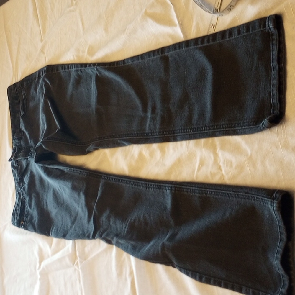 TOMMY HILFIGER Jeans Womens Size 8 Regular Black Spirit Skinny  Mid-Rise